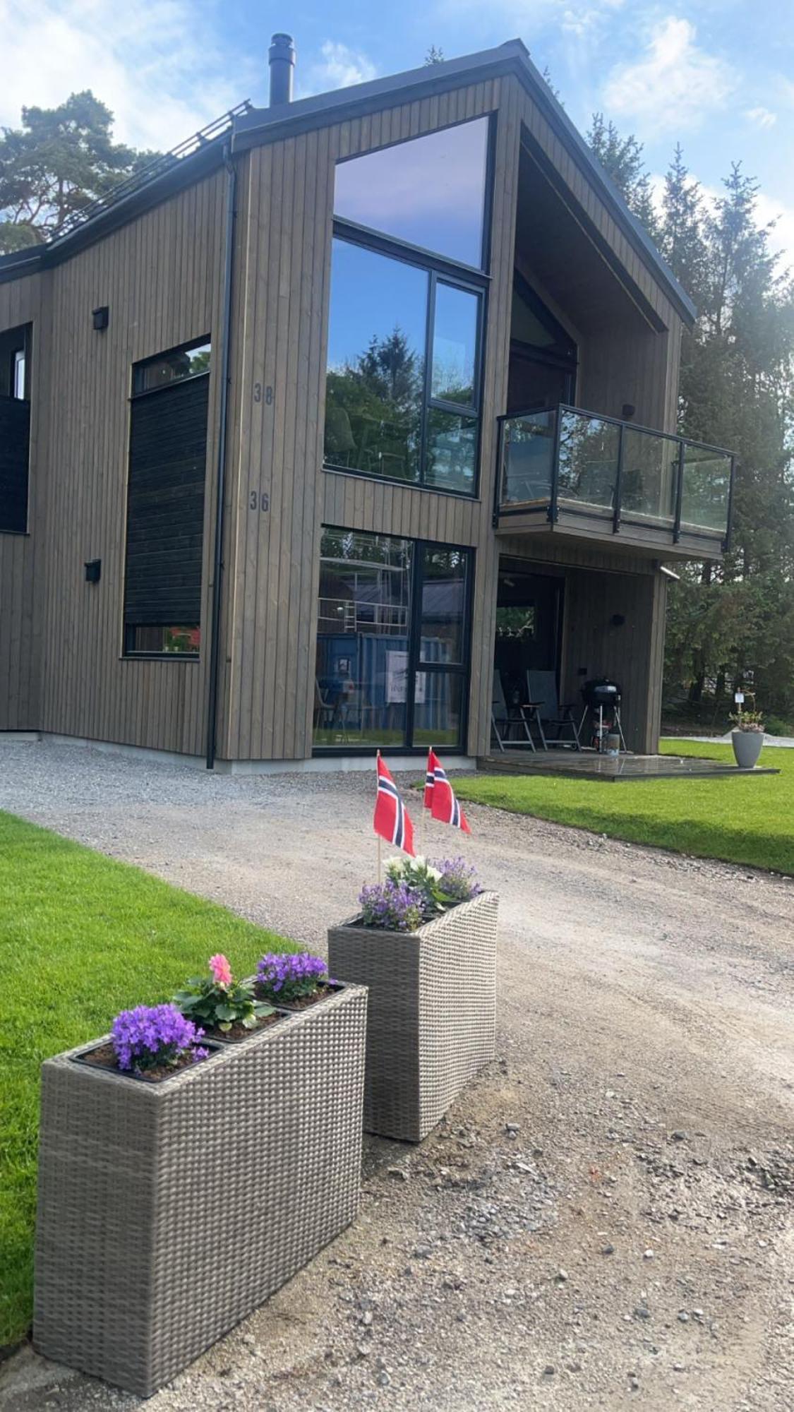 Egersund Overnatting Tengsastranda Bagian luar foto